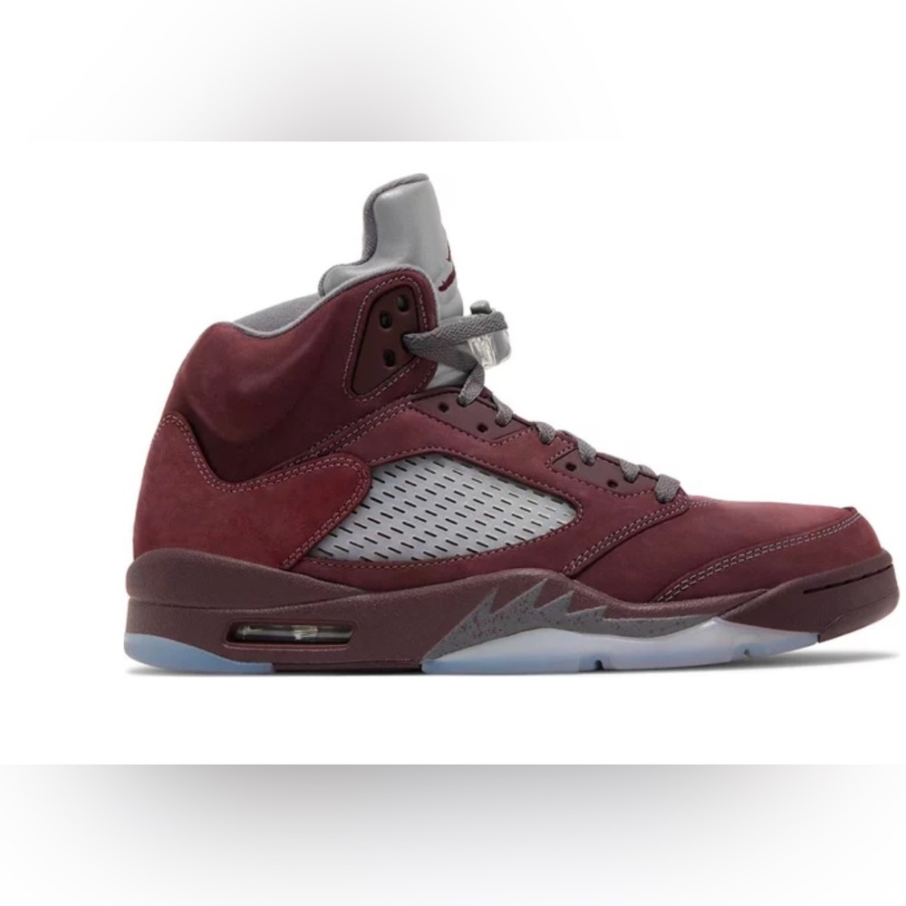 Air Jordan 5 Retro Burgundy Sneakers